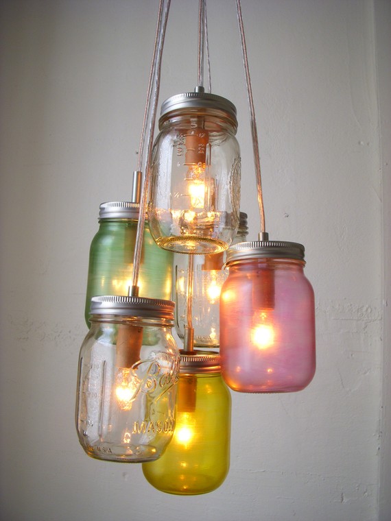 Pretty-Pastels-Mason-Jar-Chandelier-Swag-Light-Hanging